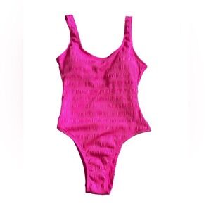 No Boundaries Hot Pink Swimsuit